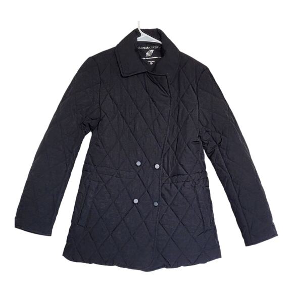 BCBG MAXAZRIA BLACK WOMENS'S QUILTED JACKET SIZE SMALL - Picture 1 of 10